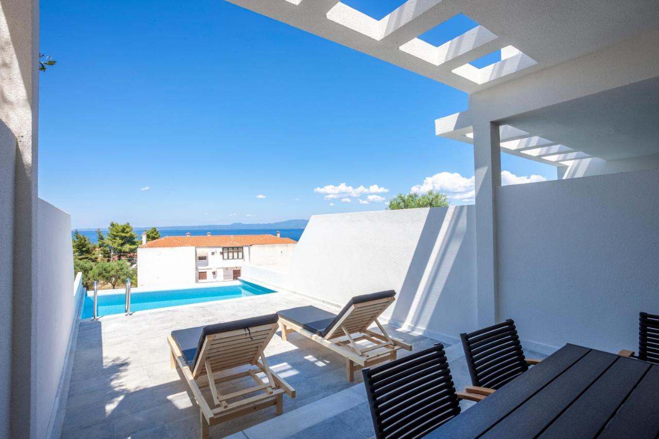 Villas Kaiafa “Ismini” Polychrono Bagian luar foto