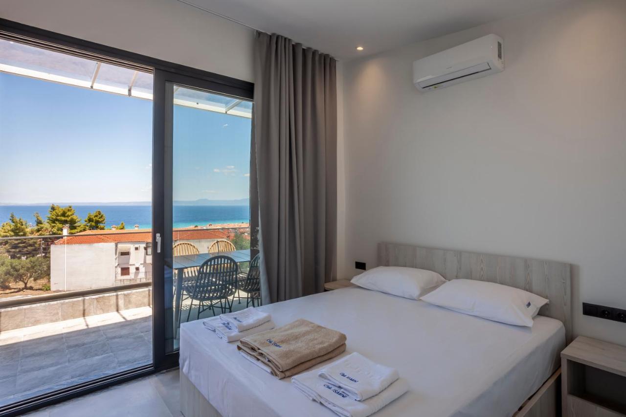Villas Kaiafa “Ismini” Polychrono Bagian luar foto