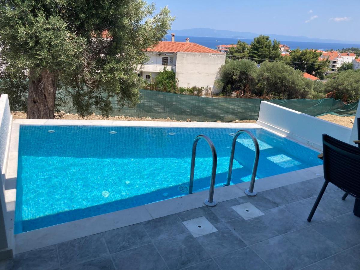 Villas Kaiafa “Ismini” Polychrono Bagian luar foto