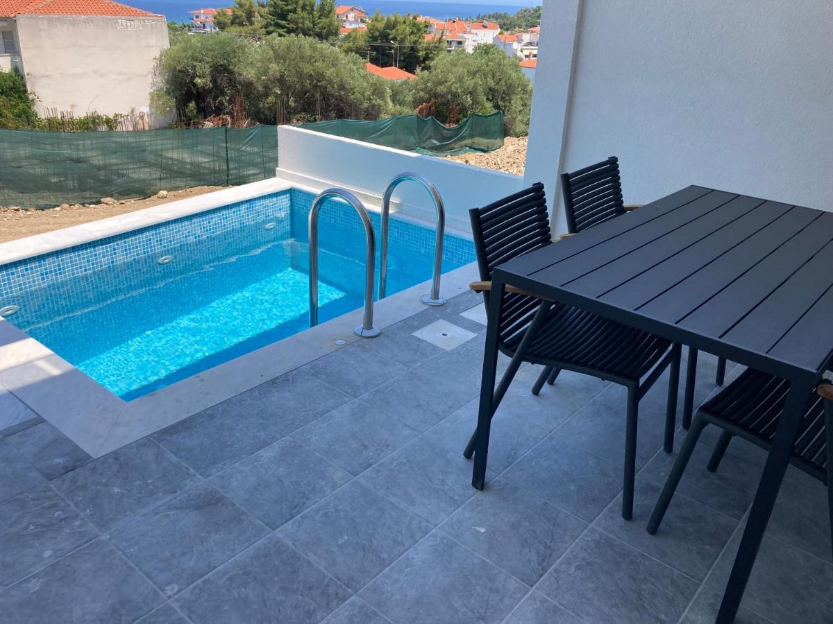 Villas Kaiafa “Ismini” Polychrono Bagian luar foto